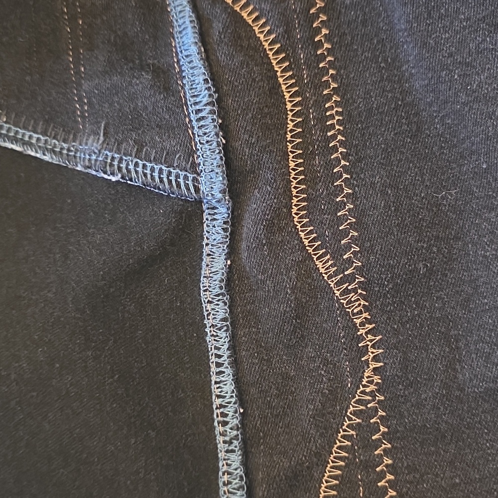 Upcycled Molly Made It  Black Jeans Skirt For Any Age - Picture 15 of 16